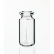 Shimadzu Vials, 10Ml Headspace Vial W/ 20mm Al Crimp Cap & Silicone/Ptfe Septa, Kit, Round Bottom, 1000/Pk - 220-97331-54