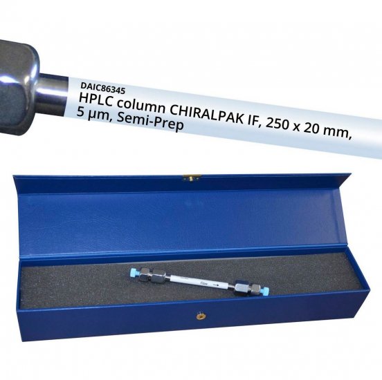 Daicel CHIRALPAK IF HPLC Semi Preparative Column, 5 um, ID 20 mm x L 250 mm - 86345 - Click Image to Close