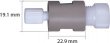 VICI Jour Low Pressure PEEK Reducing Union, 1/4" to 1/8" (1.5 mm bore) - JR-CU4LPK