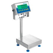 Adam Equipment Gladiator Washdown Scales, External Calibration, 35 kg Capacity, 1 g Readability, 250 x 250 mm Pan Size - GGS 35