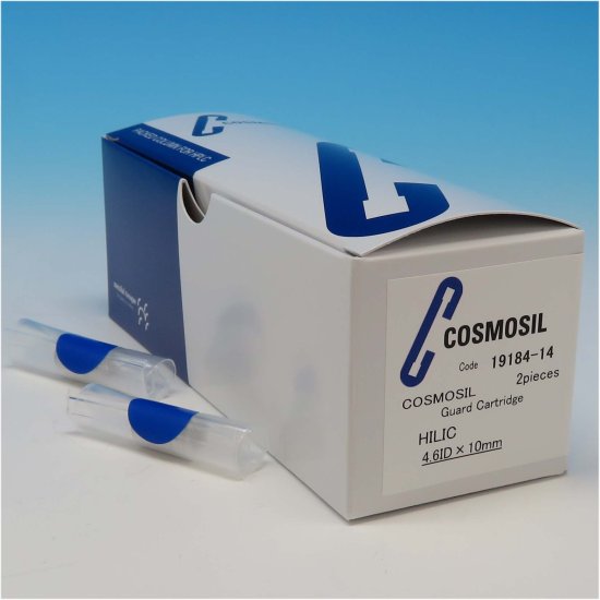 Nacalai Tesque COSMOSIL HILIC Analytical HPLC Guard Cartridge Column, 5 µm, 120 Å, 4.6 x 10 mm, 2/Pk - 19184-14 - Click Image to Close