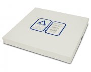 Miles Scientific Analtech Silica Gel G (Gypsum) Prep TLC Plates with Preadsorbent Zone, Prep-scored, Glass-backed, 1000 um, 20 x 20 cm, 25/Pk - P31003