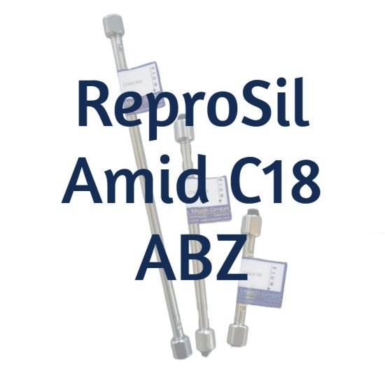 Dr. Maisch ReproSil Amid-C18 ABZ Analytical HPLC Guard Cartridge Column, 3 µm, 120 Å, 2 x 5 mm, 5/Pk - R23.ACE.V0002 - Click Image to Close