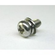 Shimadzu Screw,Sst Sems Bk M3X6 - 020-46534-00, 020-46534