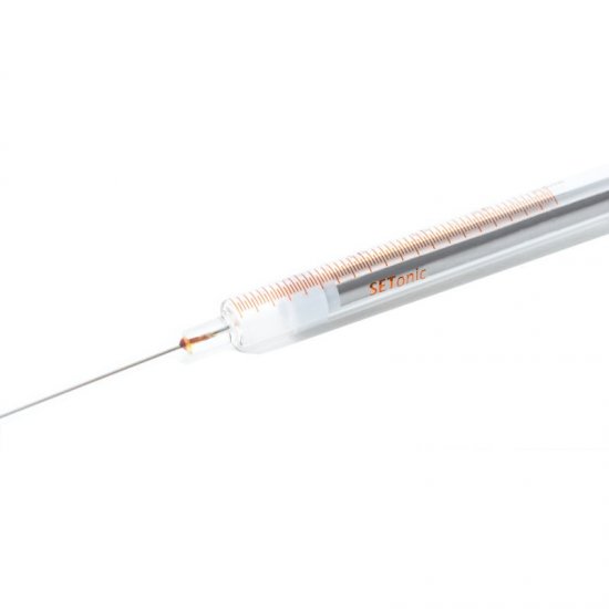 SETonic 500 ul PAL 3 Headspace Syringe with Bevelled 85 mm Length Fixed Needle, PTFE Seal, SYR 500µl PTFE FN 0,72(G22s)a85 bevel D8 PAL 3, 1/Pk - 3030104 - Click Image to Close