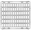 PerkinElmer Sample Tray for PerkinElmer AS-93 plus Autosampler, Capacity: 90, Sample Vessel Size: 4.5mL, 6mL, 8mL - B3140617