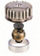 Merlin Microseal Kit for Varian 1177 ports, Varian nut, adapter w/o-ring, spacer, 21-01-type septum, 3-100psi (~690kpa) 22-11