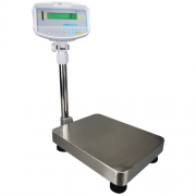 Adam Equipment GBK Bench Checkweighing Scales with Pillar, External Calibration, 32 kg Capacity, 1 g Readability, 300 x 400 mm Pan Size - GBK 32