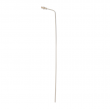 QLA 15" (380mm) Bent PEEK 1/8" (3.2mm) OD Cannula with PEEK Luer Lock & PTFE sleeve for QLA "01" style filters - CA8015-PV