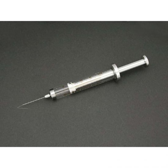 Shimadzu Syringe; 5 ml; gas tight; removable needle; 30 mm needle length - 670-12504-32 - Click Image to Close