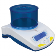 Adam Equipment Highland Portable Precision Balances with Draft Shield, 2200 g Capacity, 0.01 g Readability, 120 mm Diameter Pan Size - HCB 2202