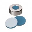 Shimadzu Aluminium crimp cap PTFE laminated with 10.0 mm centre hole - 961-10030-22