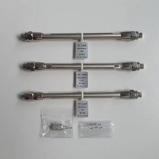 Shodex HPLC Column GPC HK-402 ID 4,6mm L 150mm - F6025020 - Click Image to Close
