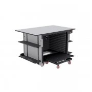 LNI SWISSGAS KOMFORTO X 130 Bench with Small noise canceling compartment, L 130 x W 81 x H 81–84 cm - 2000.00.021