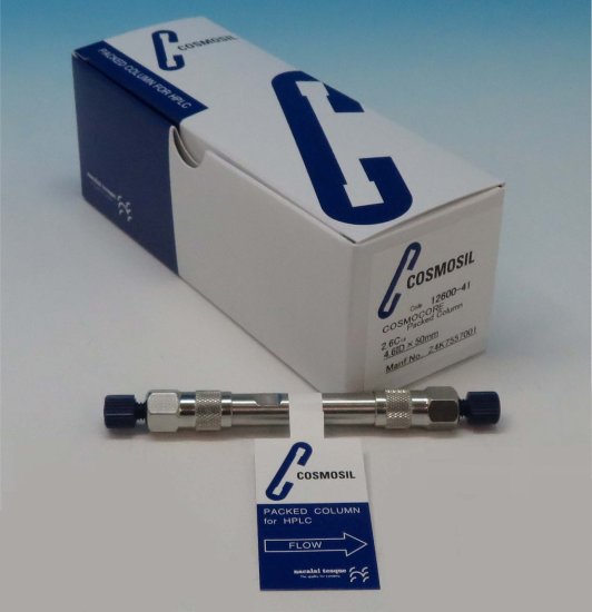 Nacalai Tesque COSMOCORE 2.6C18 Analytical UHPLC Column, 2.6 µm, 90 Å, 4.6 x 50 mm, 1/Pk - 12600-41 - Click Image to Close