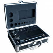 Adam Equipment OIML Stainless Steel F1 1g - 500g Calibration Weight Set and Carry Case