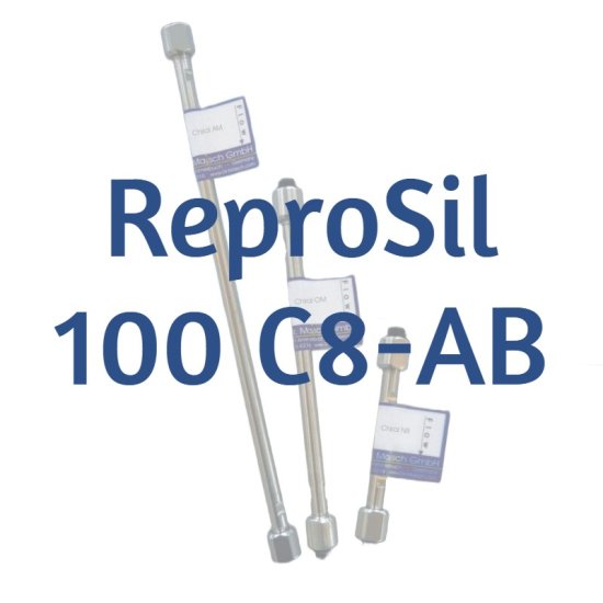 Dr. Maisch ReproSil 100 C8-AB Analytical HPLC Column, 3 µm, 100 Å, 4.6 x 150 mm, 1/Pk - R15.8B.S1546 - Click Image to Close