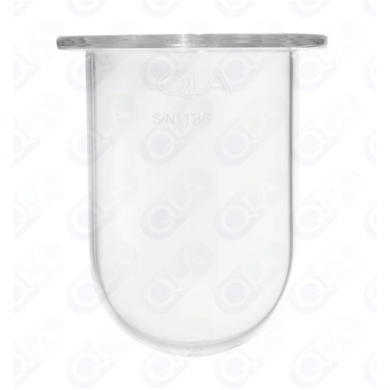 QLA 1000mL Clear Glass Vessel, Toyama compatible, Serialised - GLA900-TOY - Click Image to Close