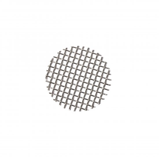 QLA 10 Mesh 1.25" (31.75mm) dia. Screen for Agilent/VanKel APP 3 Biodissolution, Stainless Steel (Pack/25) - MSHSCR-10 (OEM:27-2099) - Click Image to Close