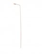 QLA 12" (305mm) Bent PEEK 1/8" (3.2mm) Cannula with PEEK Luer Lock - CAN012-PV