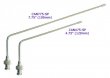 QLA Bent PEEK Sampling Cannula, L 4.75” x OD 1/8” (900ml), Pharmatest Compatible - CAN475-PH-P