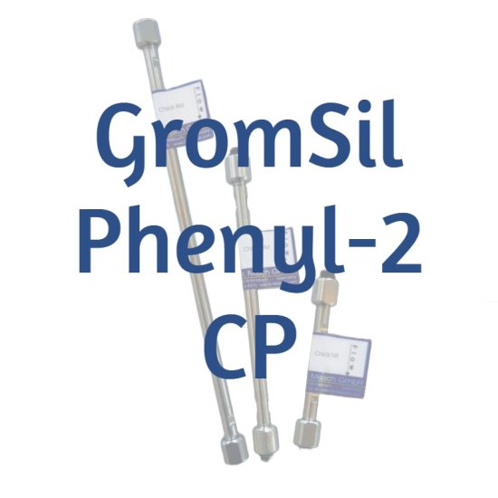 Dr. Maisch GromSil 120 Phenyl-2 CP Analytical HPLC Column, 5 µm, 120 Å, 4 x 250 mm, 1/Pk - GSPH20512S2504 - Click Image to Close