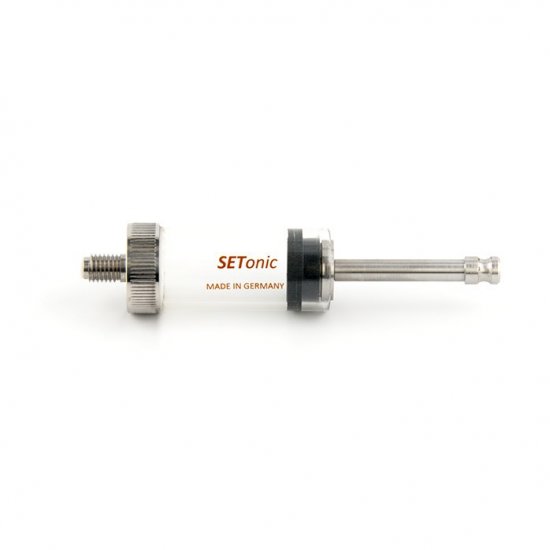 SETonic XP Syringe for Tecan pumps, 2.5ml, PTFE Plunger Tip, ID 2,0, 1/Pk - 3020237 - Click Image to Close