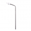 QLA 4.75" (120mm) Bent 316 SS 1/8" (3.2mm) OD Cannula with Kynar Luer Lock - CAN475-SHL