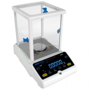 Adam Equipment Luna Analytical Balances with Draft Shield, 210 g Capacity, 0.0001 g Readability, 90 mm Diameter Pan Size - LAB 214e