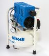 Bambi PT Range Ultra Low Noise Oil Free Air Compressor, 0.75Hp, 111 l/min, 15 litres Receiver, 53 x 37 x 37 cm - PT15