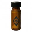 Shimadzu TORAST-H Glass Vial, 1.5 mL, Amber, Black Cap, without Slit, 100pcs - 370-04300-03