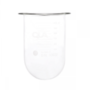 QLA 1000mL Clear Glass Vessel, Agilent/VanKel compatible, Serialised - GLA900-01 (12-5000)