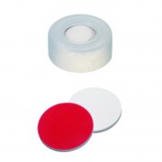 Shimadzu PE Snap Ring cap transparent 6 mm centre hole, soft version - 961-10030-28