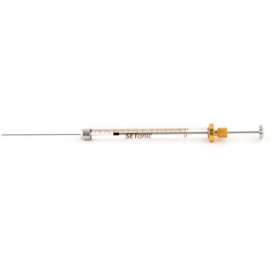 SETonic Small Volume PE-HD Seal 100 ul LC Syringe with 51 mm Length Blunt Coated Fixed Needle for CTC PALxT Autosampler, SYR 100µl PE-HD FN 0,72(G22s)b51 coated, 1/Pk - 2620718C - Click Image to Close