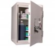 Lec Medical Controlled Drugs Cabinet, Ambient Steel, Floor Mounted - CDC350 Lec Medical Controlled Drugs Cabinet, Ambient Steel, Floor Mounted - CDC350