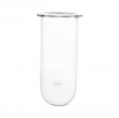 QLA 100mL Clear Glass Vessel, Distek & QLA Small Volume compatible, Serialised - GLA100-DK