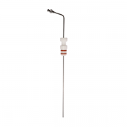 QLA 13" (330mm) Bent 316 Stainless Steel Cannula with SS Luer Lock, Pre-set with stopper at 900mL, Sotax compatible - CAN013-ST-9