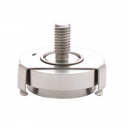 QLA Basket Adapter Hub for Old Style Erweka Hub Assembly, 316 Stainless Steel, Serialised - BSKHUB-EW