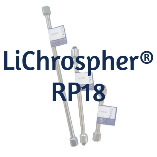 Dr. Maisch LiChrospher® 100 RP18 Analytical HPLC Guard Cartridge Column, 5 µm, 100 Å, 4.6 x 5 mm, 5/Pk - L15.90.V0046 - Click Image to Close