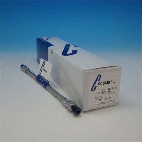 Nacalai Tesque COSMOCORE 2.6C18 Analytical UHPLC Column, 2.6 µm, 90 Å, 2.1 x 150 mm, 1/Pk - 12612-91 - Click Image to Close