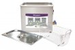 QLA Model UC6.5 Standalone Ultrasonic Cleaner, 1.7 Gal (6.5L) Capacity, 12.8” (32.5cm) L x 7.1” (18cm) W x 11” (28cm) H Exterior Dims, Digital Control Panel, Temperature Range to 80?C, Time Setting 0 to 30 minutes, 115V/ 60Hz - UC6.5