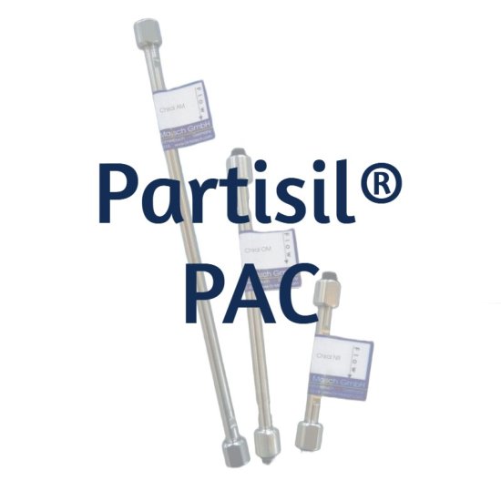 Dr. Maisch Partisil® PAC Analytical HPLC Column, 10 µm, 85 Å, 4.6 x 250 mm, 1/Pk - P00.AC.S2546 - Click Image to Close