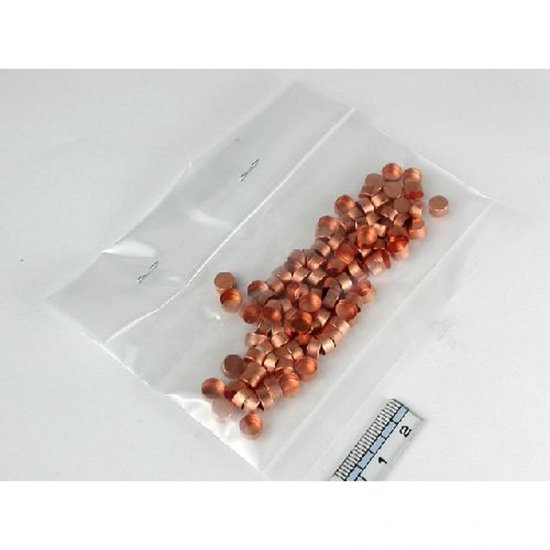 Shimadzu Copper Autosampler Pans, 100 Pieces, Dsc & Dtg - 346-68334-91 - Click Image to Close