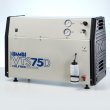 Bambi VTS Range VTS75D Silenced Oil Free Ultra Quiet Air Compressor with Air Dryer, 0.75 Hp Motor, 65 L/min FAD at 5 bar, 23 L Receiver, 65 x 93 x 48 cm - VTS75D