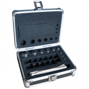 Adam Equipment OIML Stainless Steel M1 1g - 100g Calibration Weight Set and Carry Case