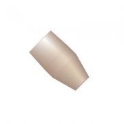 Upchurch Scientific Ferrule for Two-Piece NanoTight and Fingertight Fittings, for 1/16 inch OD Tubing, 10-32 Coned, 6,000 psi, PEEK, Natural, Single - F-142