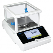 Adam Equipment Equinox Precision Balances with Draft Shield, 1200 g Capacity, 0.001 g Readability, 110 mm Diameter Pan Size - EPB 1203i