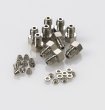 CTS Agilent 1050 1090 1100 1200 Swagelok Style 10-32 Nut with Front Back Ferrule, 1/16" SS Fitting, 10/pk - CTS-11016 - 5062-2418 CTS Agilent 1050 1090 1100 1200 Swagelok Style 10-32 Nut with Front Back Ferrule, 1/16" SS Fitting, 10/pk - CTS-11016 - 5062-2418