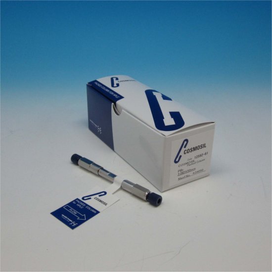 Nacalai Tesque COSMOSIL 5PBr Pentabromobenzyl Analytical HPLC Column, 5 µm, 120 Å, 3 x 50 mm, 1/Pk - 12592-61 - Click Image to Close
