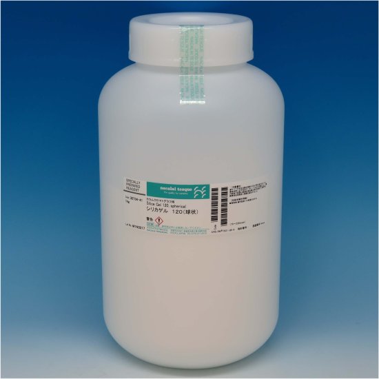 Nacalai Tesque Silica Gel 120 (Spherical), 70-230 mesh, 120 Å, 1 Kg, 1/Pk - 30734-41 - Click Image to Close